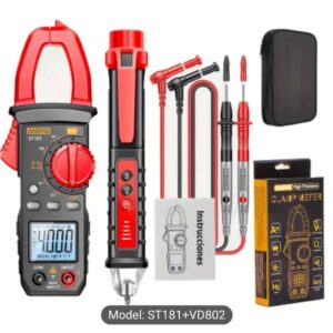 400Amp Digital Clamp Multimeter with Measuring Pen