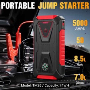 Jump Starter Battery Pack 5000A
