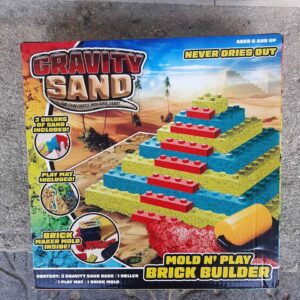 Gravity Sand Mold and play Brick Builder