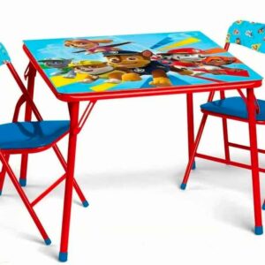 3-Piece Paw Patrol Kids Activity Table and Chair set