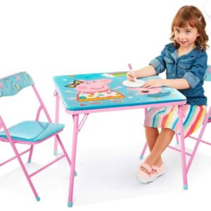 Peppa Pig 3 Piece Table and Chair Set