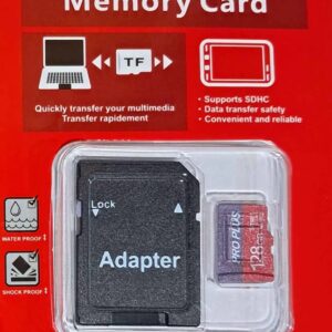 256GB Micro SD Card with SD Adapter